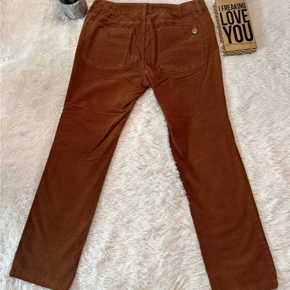 Tory Burch Ivy Super Skinny Corduroy Pants - Picture 4 of 9